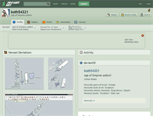 Tablet Screenshot of koth54321.deviantart.com