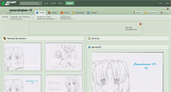 Desktop Screenshot of cassandrajean-10.deviantart.com