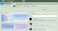 Desktop Screenshot of bookworm16016.deviantart.com