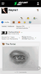 Mobile Screenshot of mayne1.deviantart.com