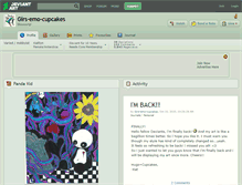 Tablet Screenshot of girs-emo-cupcakes.deviantart.com