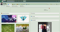 Desktop Screenshot of d-mite.deviantart.com