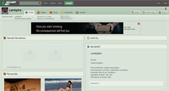 Desktop Screenshot of lambpire.deviantart.com