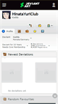 Mobile Screenshot of hinatayuriclub.deviantart.com