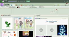 Desktop Screenshot of chuckdogg.deviantart.com