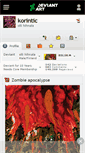 Mobile Screenshot of korintic.deviantart.com