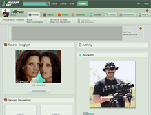Tablet Screenshot of 3dbruce.deviantart.com