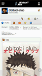 Mobile Screenshot of obitobi-club.deviantart.com