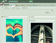 Tablet Screenshot of abienoia.deviantart.com