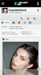 Mobile Screenshot of exquisitestock.deviantart.com