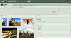 Desktop Screenshot of mhah.deviantart.com