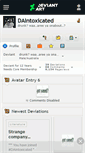 Mobile Screenshot of daintoxicated.deviantart.com