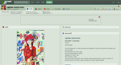 Desktop Screenshot of captain-morty-kun.deviantart.com