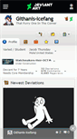 Mobile Screenshot of githanis-icefang.deviantart.com