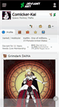 Mobile Screenshot of comicker-kai.deviantart.com