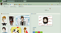 Desktop Screenshot of nahia96.deviantart.com