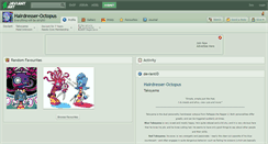 Desktop Screenshot of hairdresser-octopus.deviantart.com