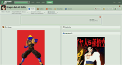 Desktop Screenshot of dragon-ball-af-edits.deviantart.com