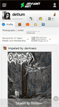 Mobile Screenshot of detium.deviantart.com