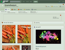 Tablet Screenshot of dynamoexposure.deviantart.com