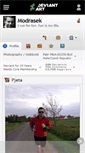 Mobile Screenshot of modrasek.deviantart.com