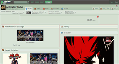 Desktop Screenshot of antimatter-radius.deviantart.com