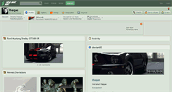 Desktop Screenshot of ihaque.deviantart.com