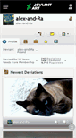 Mobile Screenshot of alex-and-ra.deviantart.com