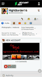 Mobile Screenshot of nightborder16.deviantart.com