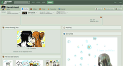 Desktop Screenshot of kawaii-heart.deviantart.com