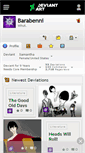 Mobile Screenshot of barabenni.deviantart.com