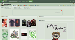 Desktop Screenshot of kitty-master.deviantart.com