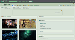 Desktop Screenshot of mdlr52192.deviantart.com