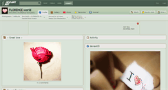 Desktop Screenshot of florence-world.deviantart.com