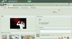 Desktop Screenshot of nighr.deviantart.com