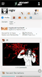 Mobile Screenshot of nighr.deviantart.com