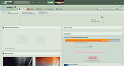 Desktop Screenshot of lovelyx17.deviantart.com
