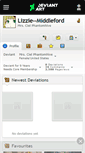 Mobile Screenshot of lizzie--middleford.deviantart.com