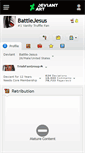 Mobile Screenshot of battlejesus.deviantart.com