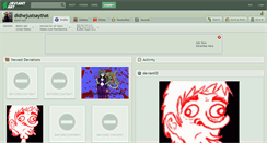 Desktop Screenshot of didhejustsaythat.deviantart.com