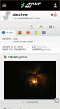 Mobile Screenshot of matchre.deviantart.com