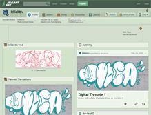 Tablet Screenshot of killektiv.deviantart.com