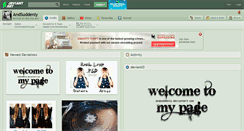 Desktop Screenshot of andsuddenly.deviantart.com