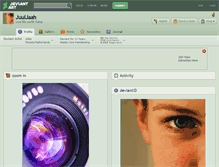 Tablet Screenshot of juuljaah.deviantart.com