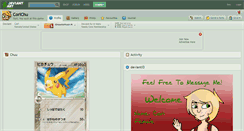 Desktop Screenshot of corichu.deviantart.com