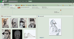 Desktop Screenshot of dark413.deviantart.com