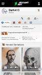 Mobile Screenshot of dark413.deviantart.com