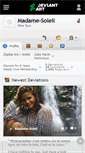 Mobile Screenshot of madame-soleil.deviantart.com