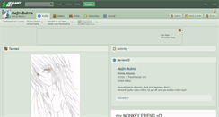 Desktop Screenshot of majin-bulma.deviantart.com