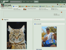 Tablet Screenshot of kw-scott.deviantart.com